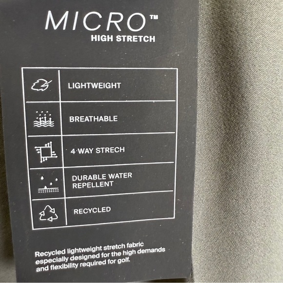 J.Lindeberg Men's Size 36x 32 Volcanic Ash Ellott Pant - Picture 7 of 14